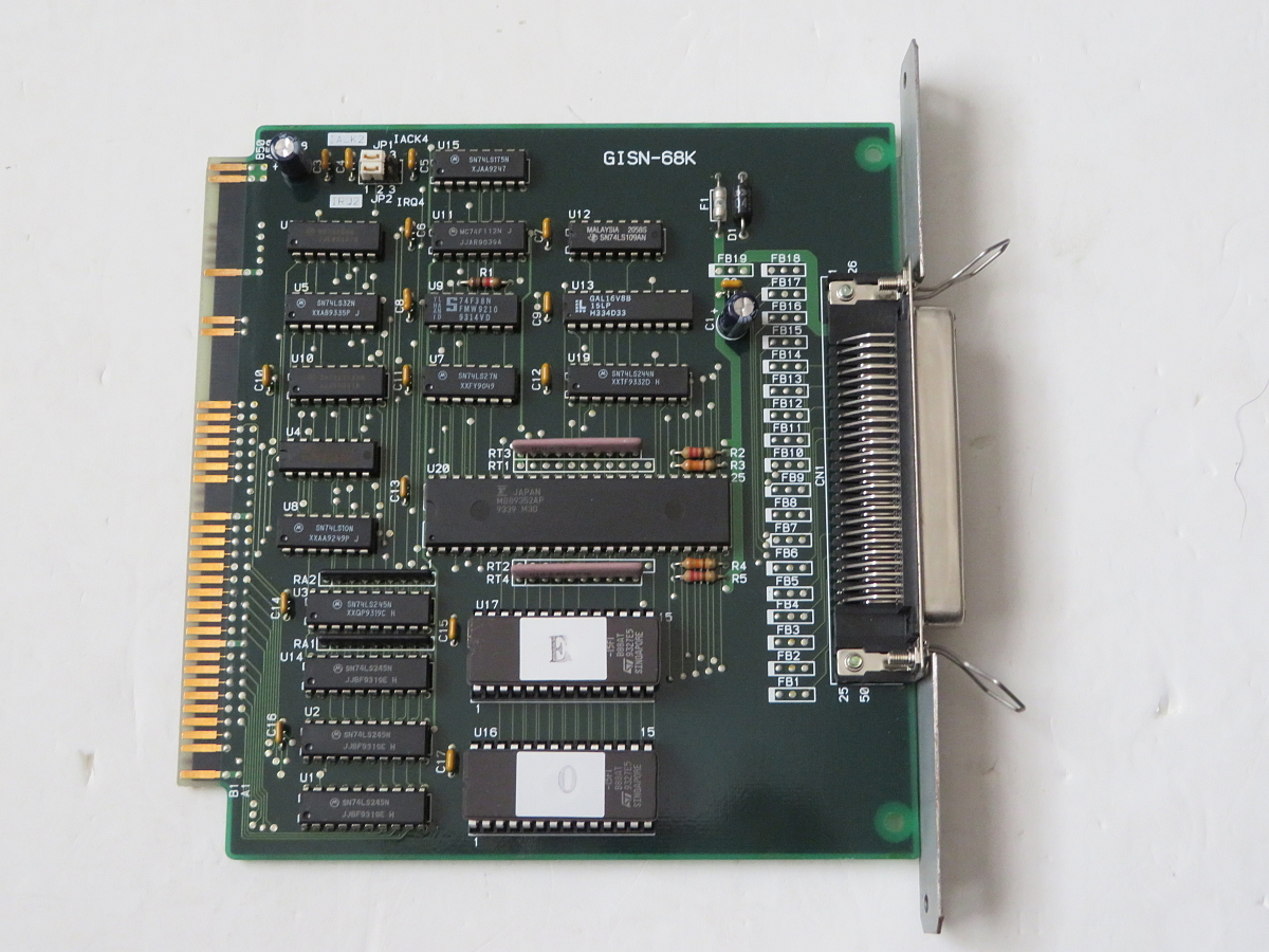 X68000 SCSIボード GISN-68K TSUKUMO製 動作確認済Yahoo