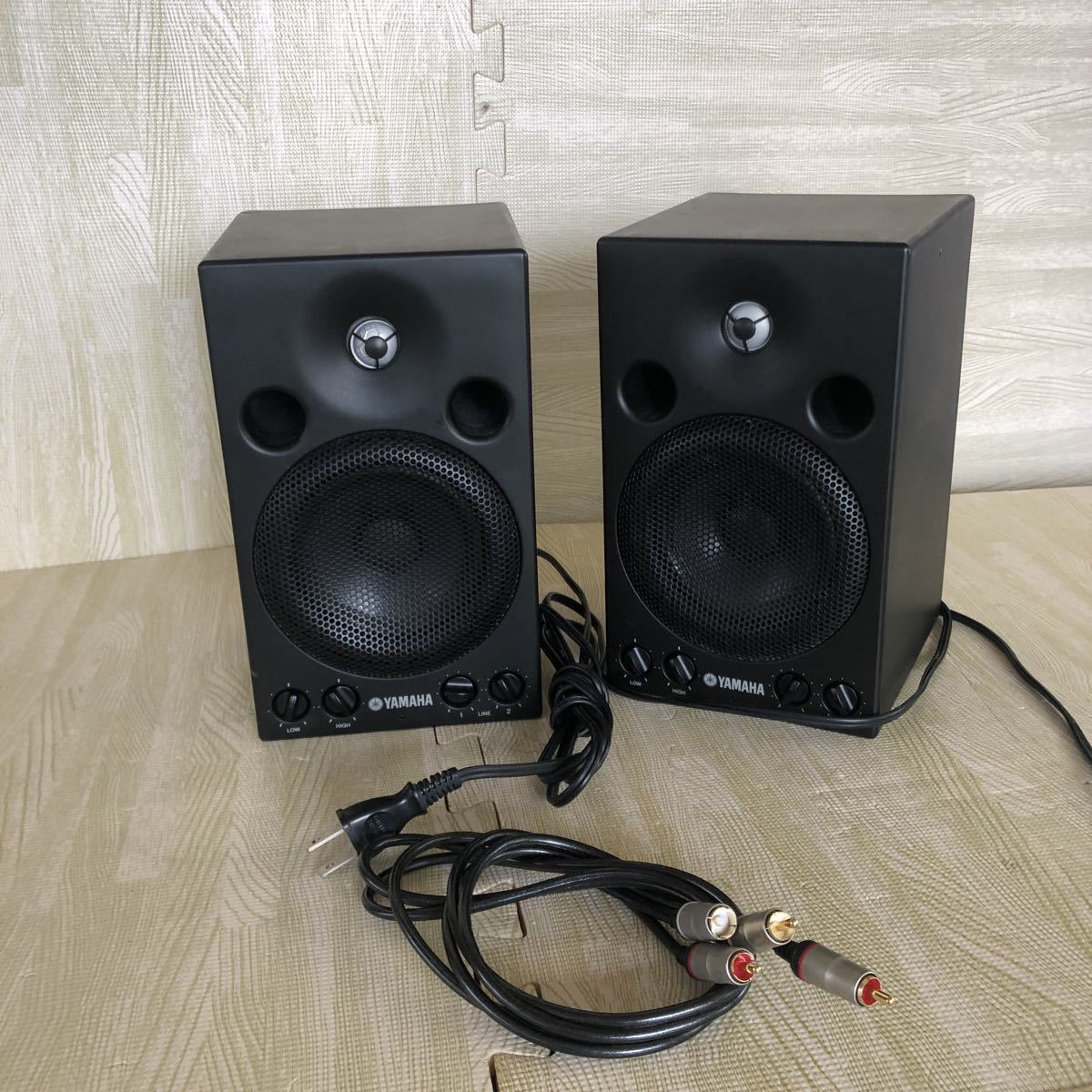 YAMAHA ヤマハ MONITOR SPEAKER MSP3 2台 高音質 一個ジャンク 一般