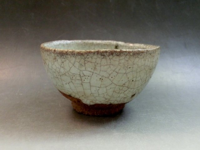 □(72)斑唐津盃 沖縄出土品（古唐津超名品）岸獄系【江戸期頃】猪口