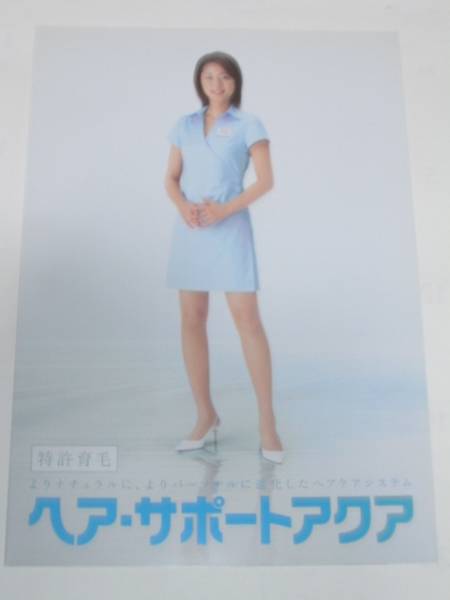 吉岡美穂 アデランス ヘア サポートアクア パンフレット その他 売買されたオークション情報 Yahooの商品情報をアーカイブ公開 オークファン Aucfan Com