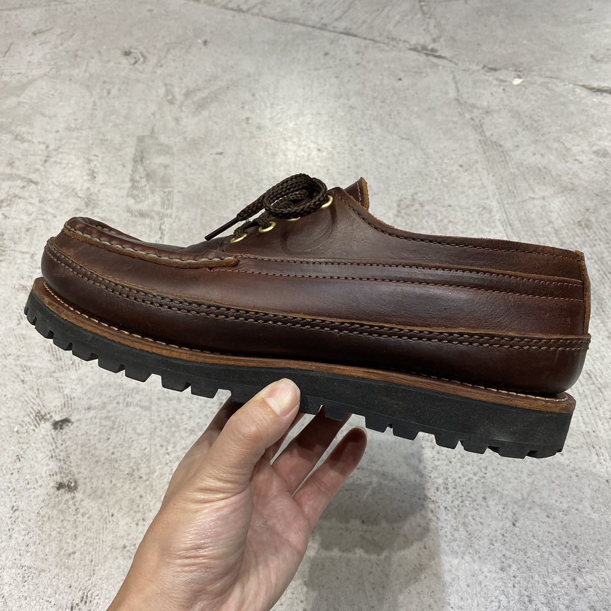 名作 RUSSELL MOCCASIN ラッセルモカシン ONEIDA オネイダ TRIPLE VAMP