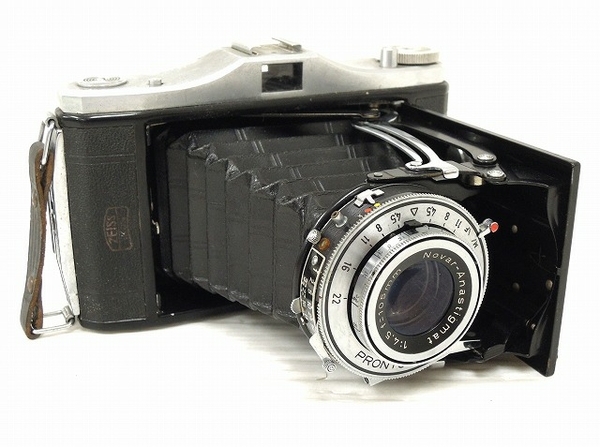 ジャンク ZEISS IKON IKONTA PRONTOR-S Novar-Anastigmat F4.5 105mm