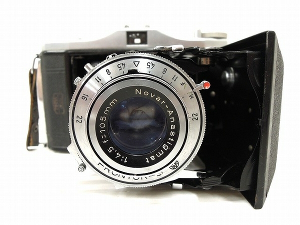 ジャンク ZEISS IKON IKONTA PRONTOR-S Novar-Anastigmat F4.5 105mm