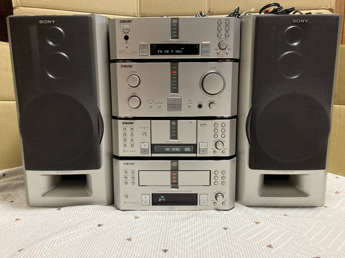 SONY(ソニー) ST-MS717/TA-MS717/MDS-MS717/CDP-MS717 システムコンポ