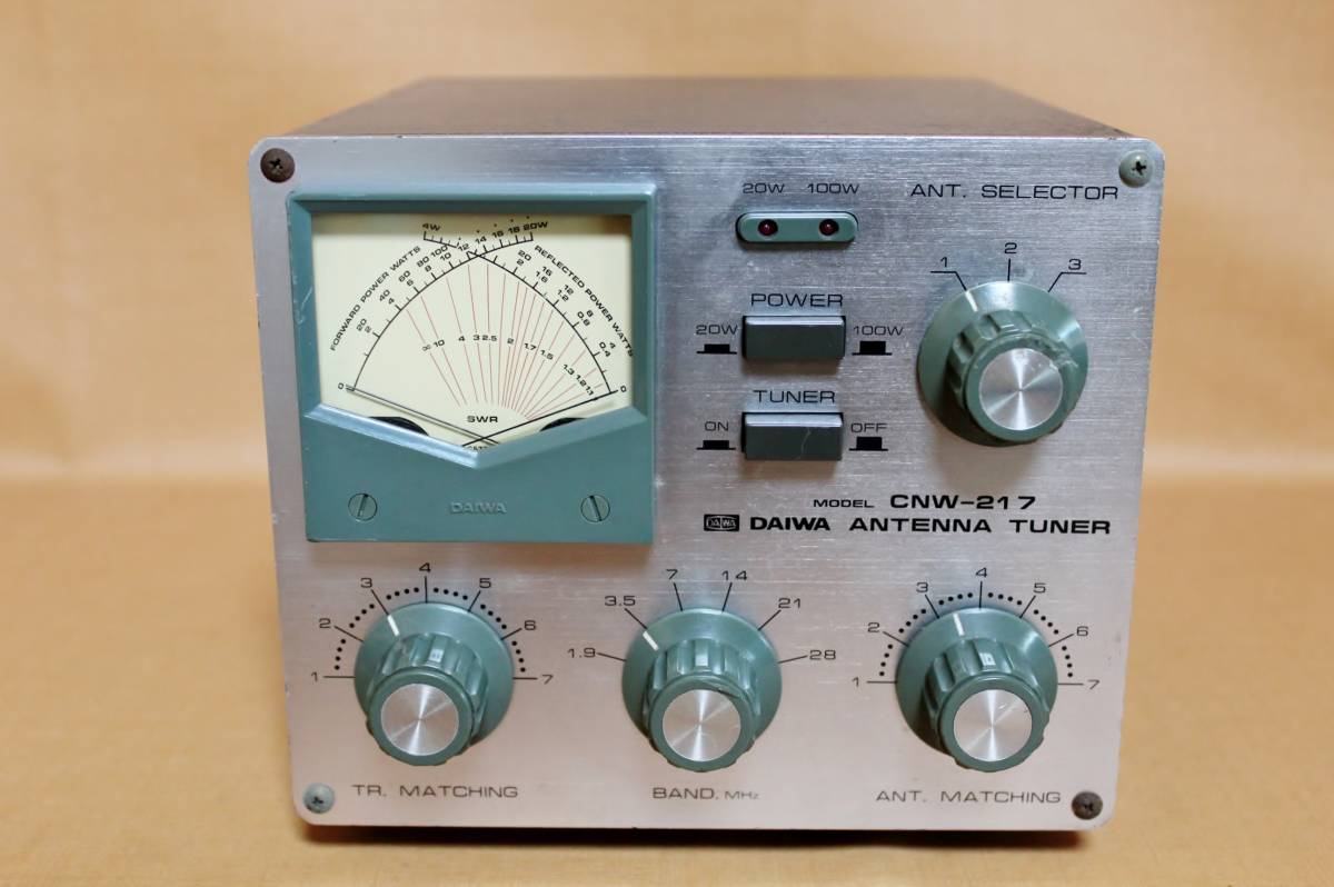 ダイワ アンテナチューナー CNW-217 1.8～30MHz 20/100W 【公式通販】