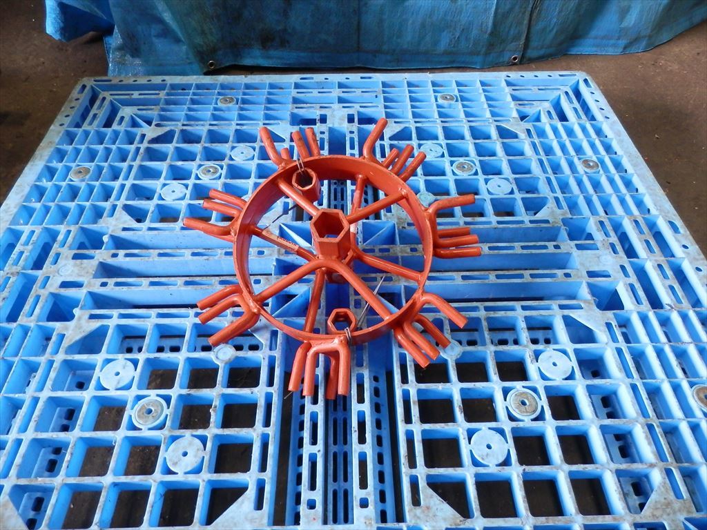 クボタ ◇2010-032 クボタ 管理機 耕うん機 鉄車輪 ロータリー 刃 爪