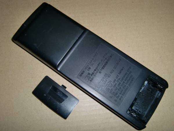 □Panasonic CDラジカセ RX-DT9用リモコン RAK-RX5001W 美品