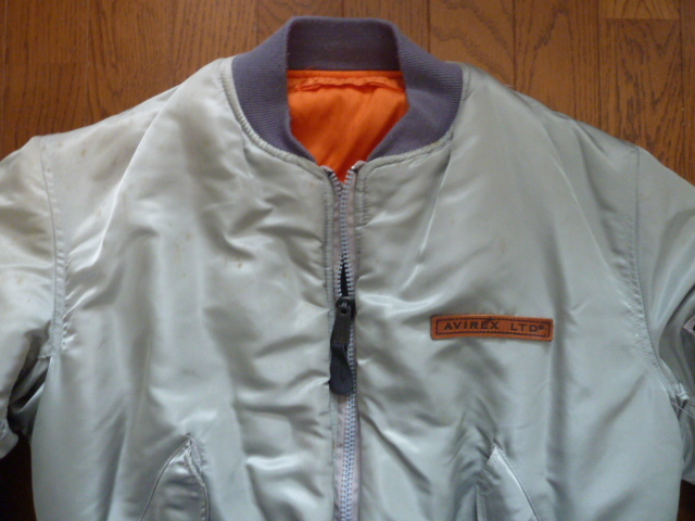 (L) jacket USED 90s SINFUL ma-1 flight 90年代 グリーンブライヤー 北の大地を行ったり来たり | 結構古めのMA-1をヤフオク！で落札…多分90年代 GREENBRIER MADE Levi's Ragdoll