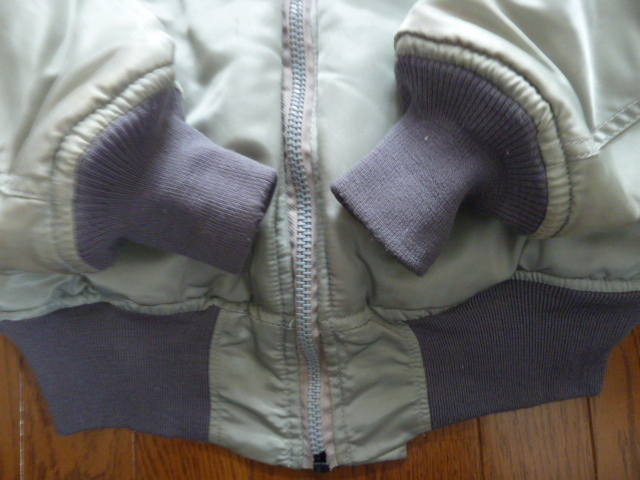(L) jacket USED 90s SINFUL ma-1 flight 90年代 グリーンブライヤー 北の大地を行ったり来たり | 結構古めのMA-1をヤフオク！で落札…多分90年代 GREENBRIER MADE Levi's Ragdoll