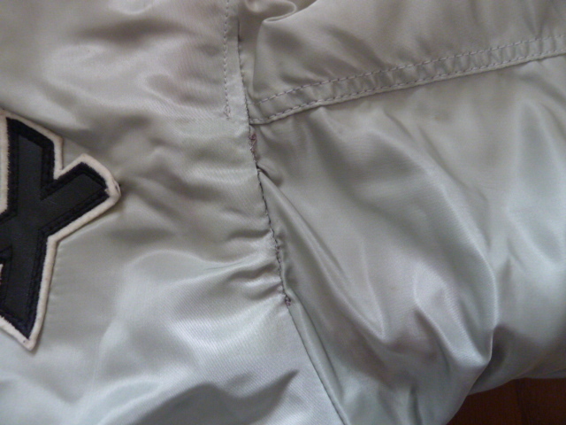 (L) jacket USED 90s SINFUL ma-1 flight 90年代 グリーンブライヤー 北の大地を行ったり来たり | 結構古めのMA-1をヤフオク！で落札…多分90年代 GREENBRIER MADE Levi's Ragdoll