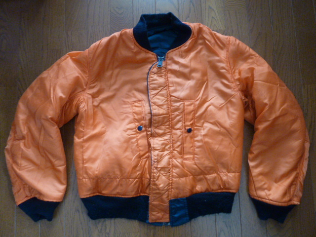 (L) jacket USED 90s SINFUL ma-1 flight 90年代 グリーンブライヤー 北の大地を行ったり来たり | 結構古めのMA-1をヤフオク！で落札…多分90年代 GREENBRIER MADE Levi's Ragdoll