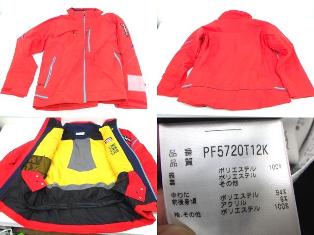 スキーウェア PHENIX（上下セット・つなぎ｜メンズウェア）：スキー用 フェニックス 上下セット PHENIX Jacket MENSスキーウェア L ネイビー アウトドア &frasl; レディース Space Time トップス フェニックスの通販