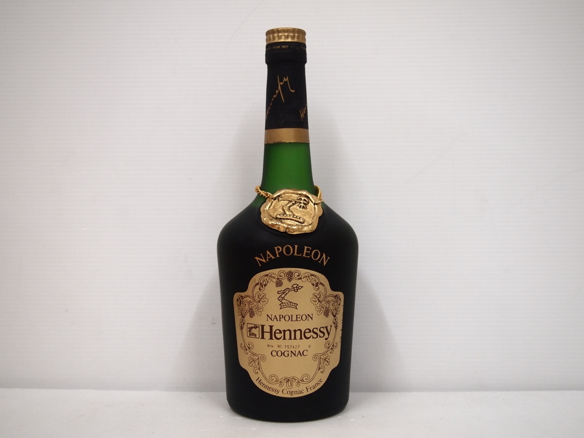 Hennessy ヘネシー ナポレオン コニャック 金キャップ グリーン