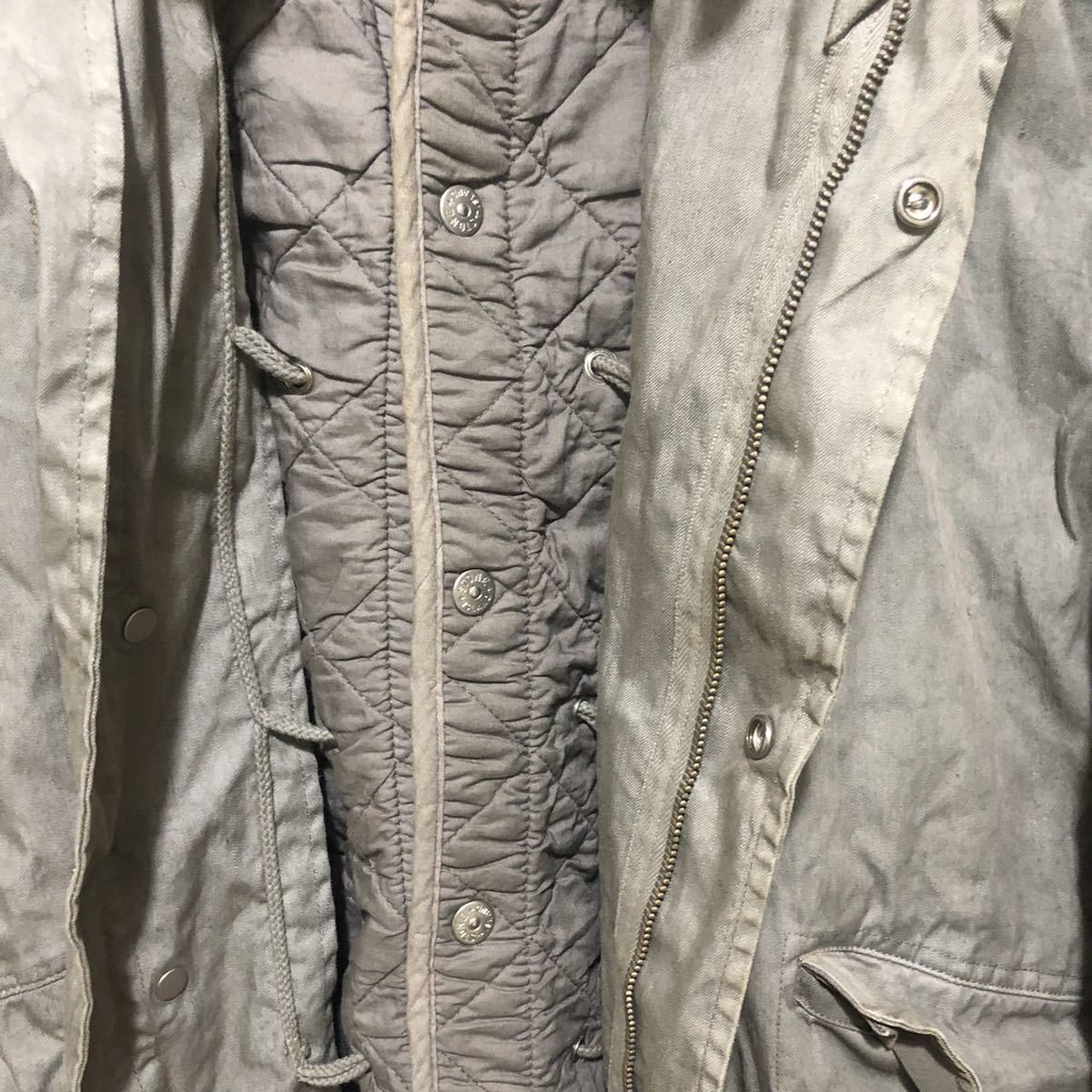 STONE ISLAND ストーンアイランド ライナー付き レイヤード コート 