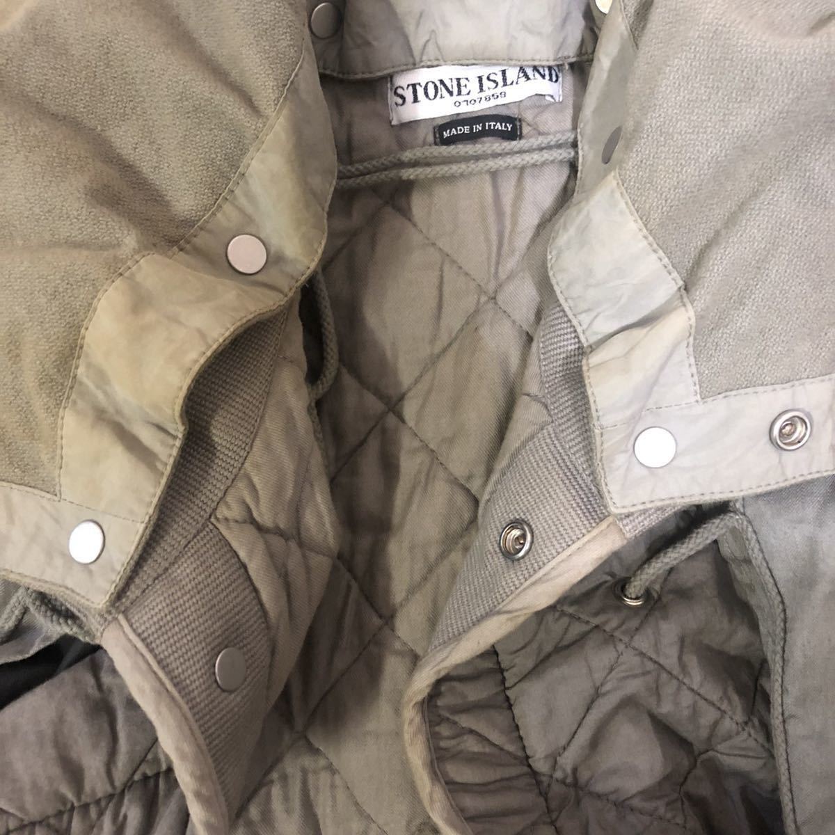 STONE ISLAND ストーンアイランド ライナー付き レイヤード コート 