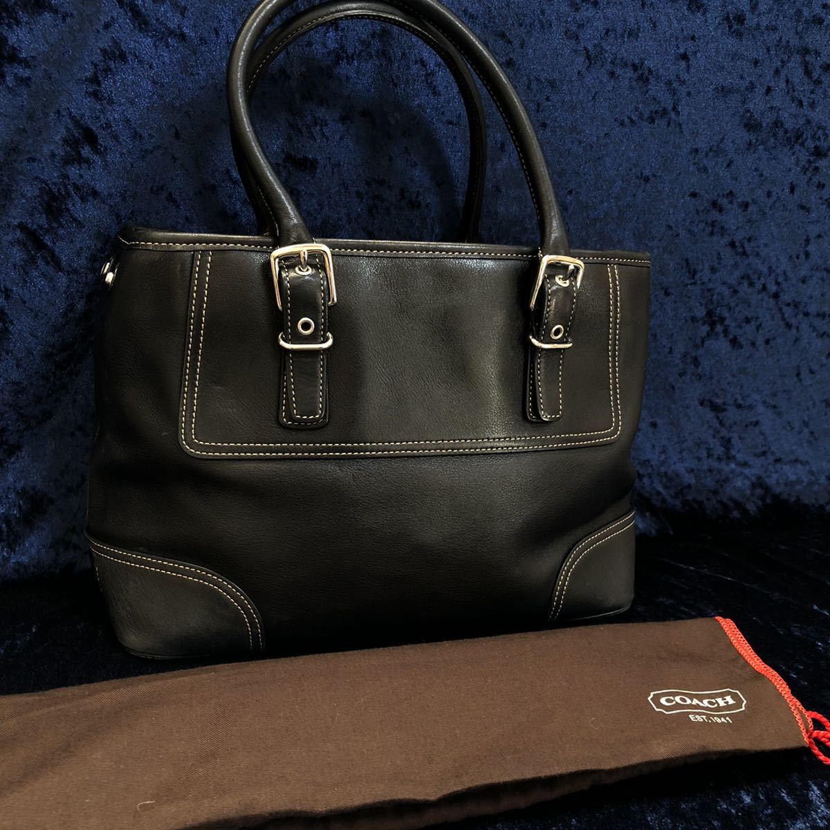 コーチ ビジネスバッグ レザー COACH メンテ済み ビジネス - coach 