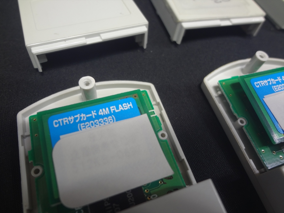 a17-1W4833/ NINTENDO 3DS 開発用フラッシュカード+サブカード ４セット★CTRフラッシュカード 16G・CTRサブカード 4M FLASH※沖/離不可_4