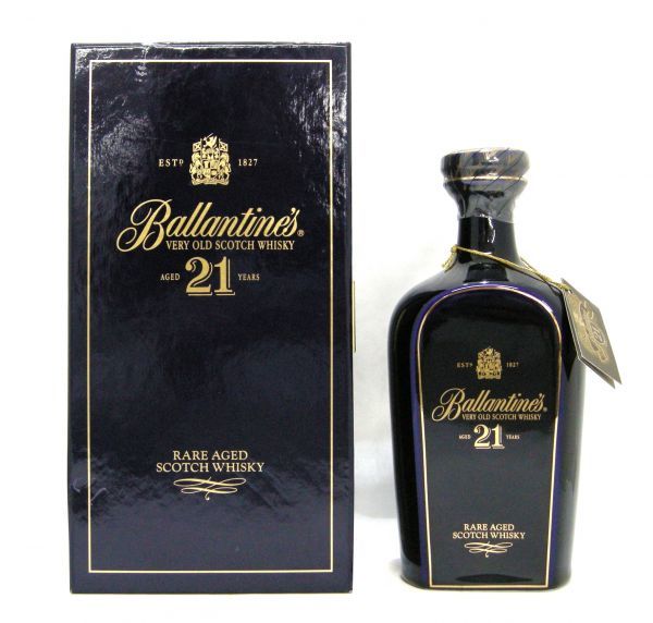 1000円スタート 酒 Ballantine's 21年 バランタイン 陶器ボトル 700ml 43% 1480g 未開栓 箱付 R831 バランタイン 21年 ウイスキー 古酒1000円スタートBallantine's 未開栓 高級酒