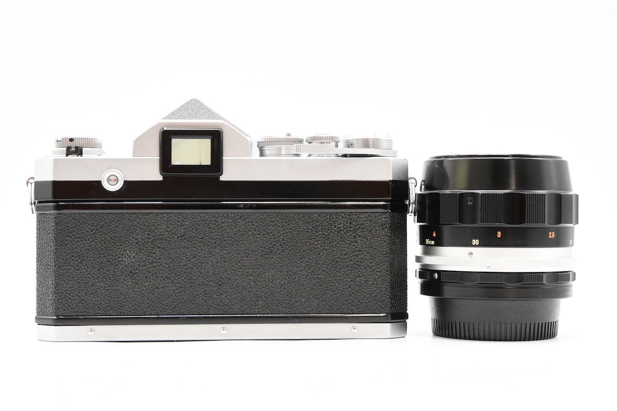 【整備済/完動品】Nikon AI改 NIKKOR-N・C 24mm f2.8 ◇ Nikon ニコン F アイレベル 682万台 + AI改 NIKKOR-N Auto 24mm