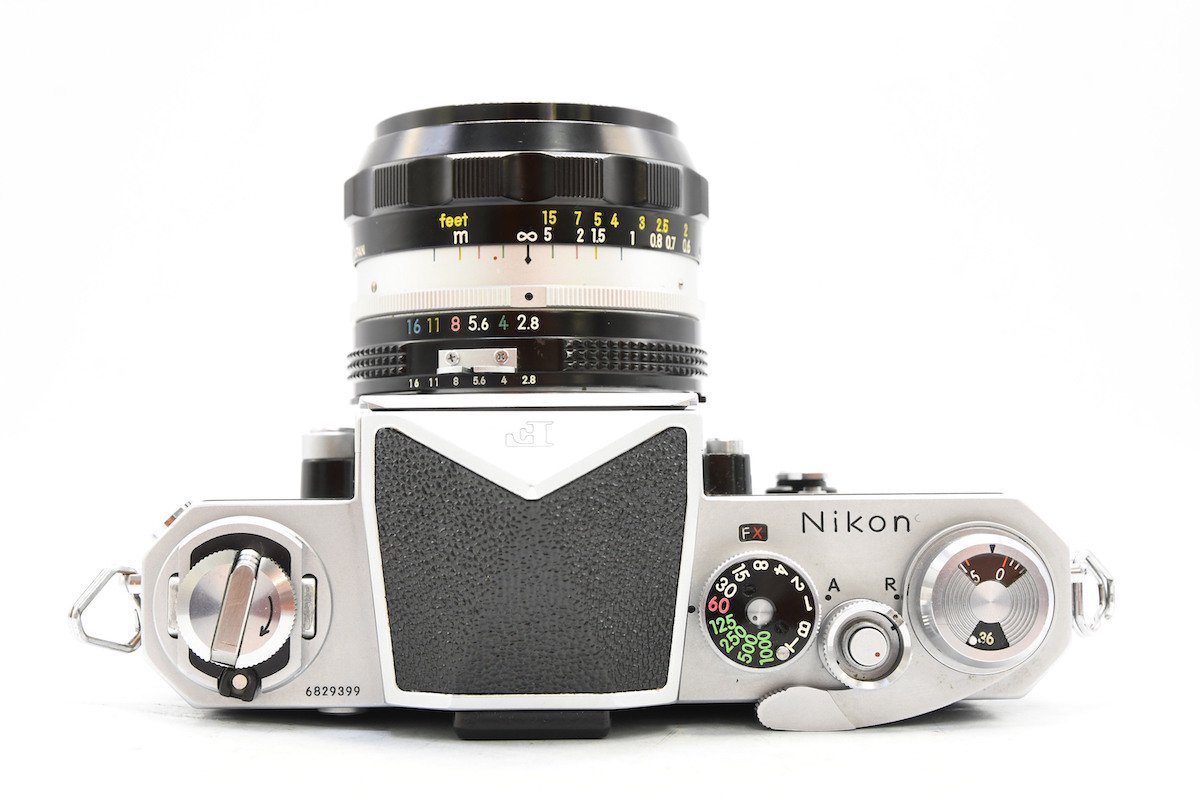 ◇ Nikon ニコン F アイレベル 682万台 + AI改 NIKKOR-N Auto 24mm F2