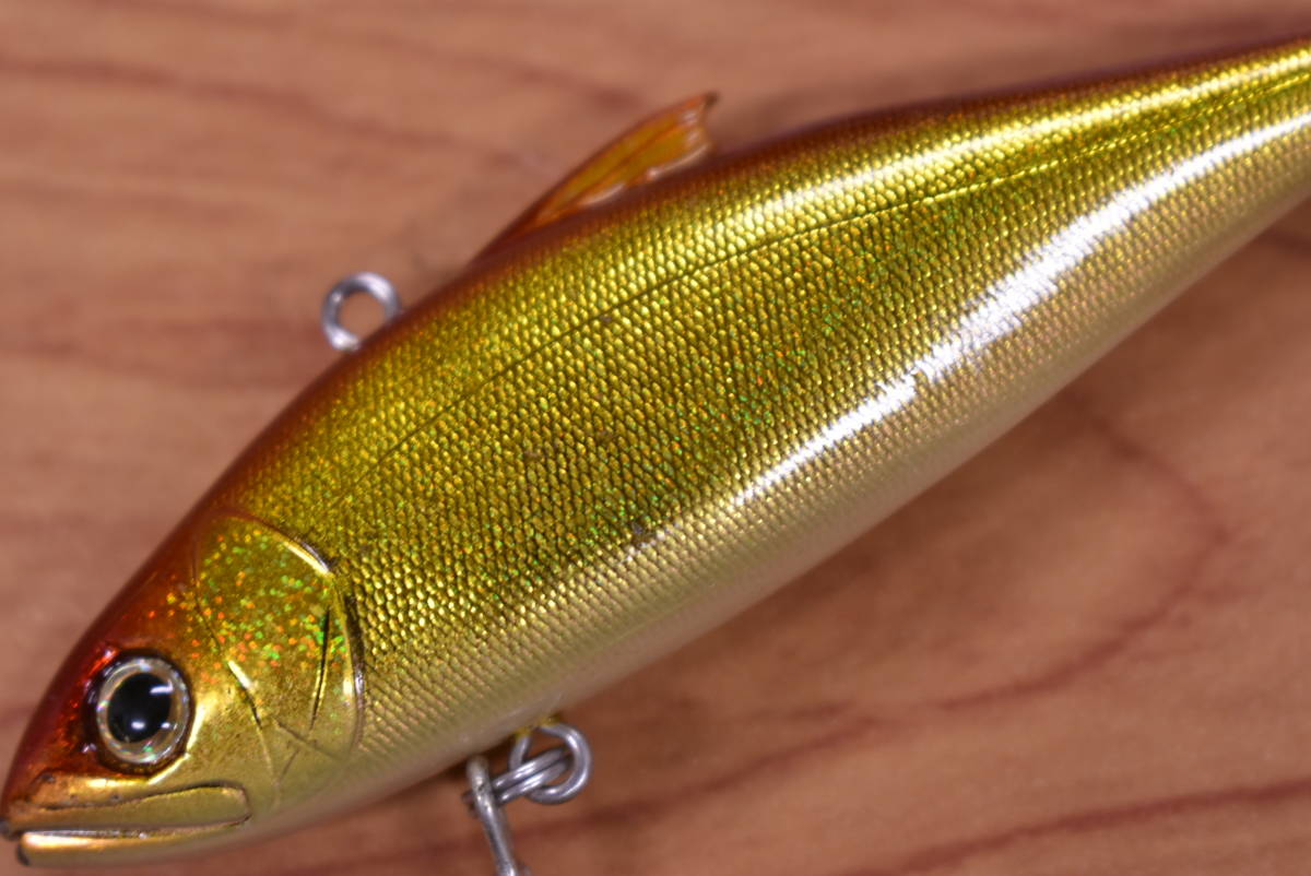 | VIBRATION-X Megabass-メガバス メガバス Megabass リップレスベイト Jr. オンラインショップ - スロー GGオイカワ♂ 14g⁄80mm OLD ULTRA バイブレーションXウルトラ バイブレーション