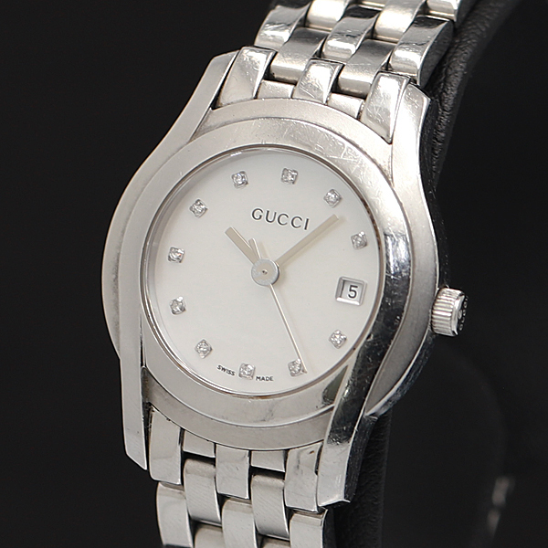 1円☆稼働品【GUCCI/グッチ】クロノグラフ 50.000/50.500 デイト