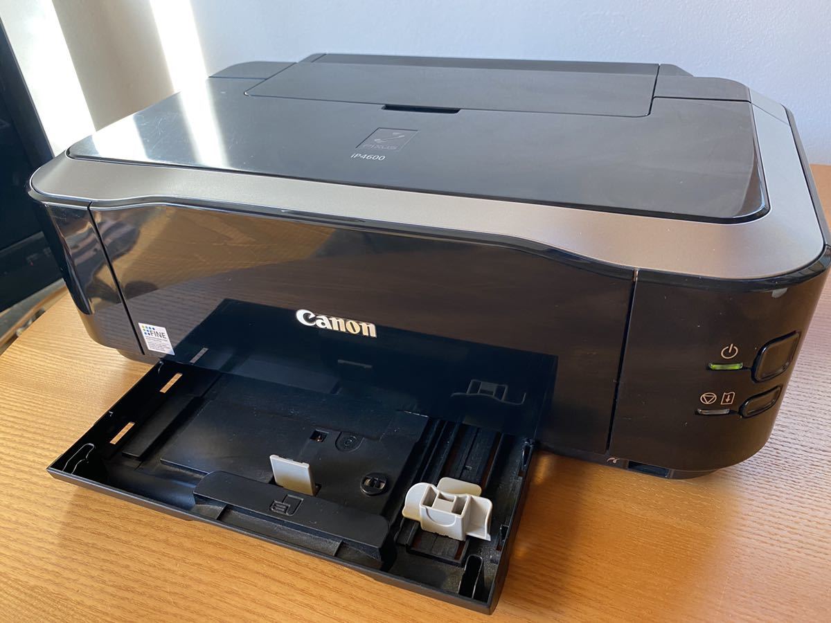 Canon PIXUS iP4600 総印刷4枚 D=000.7 背面給紙 印字良好品 ストア出