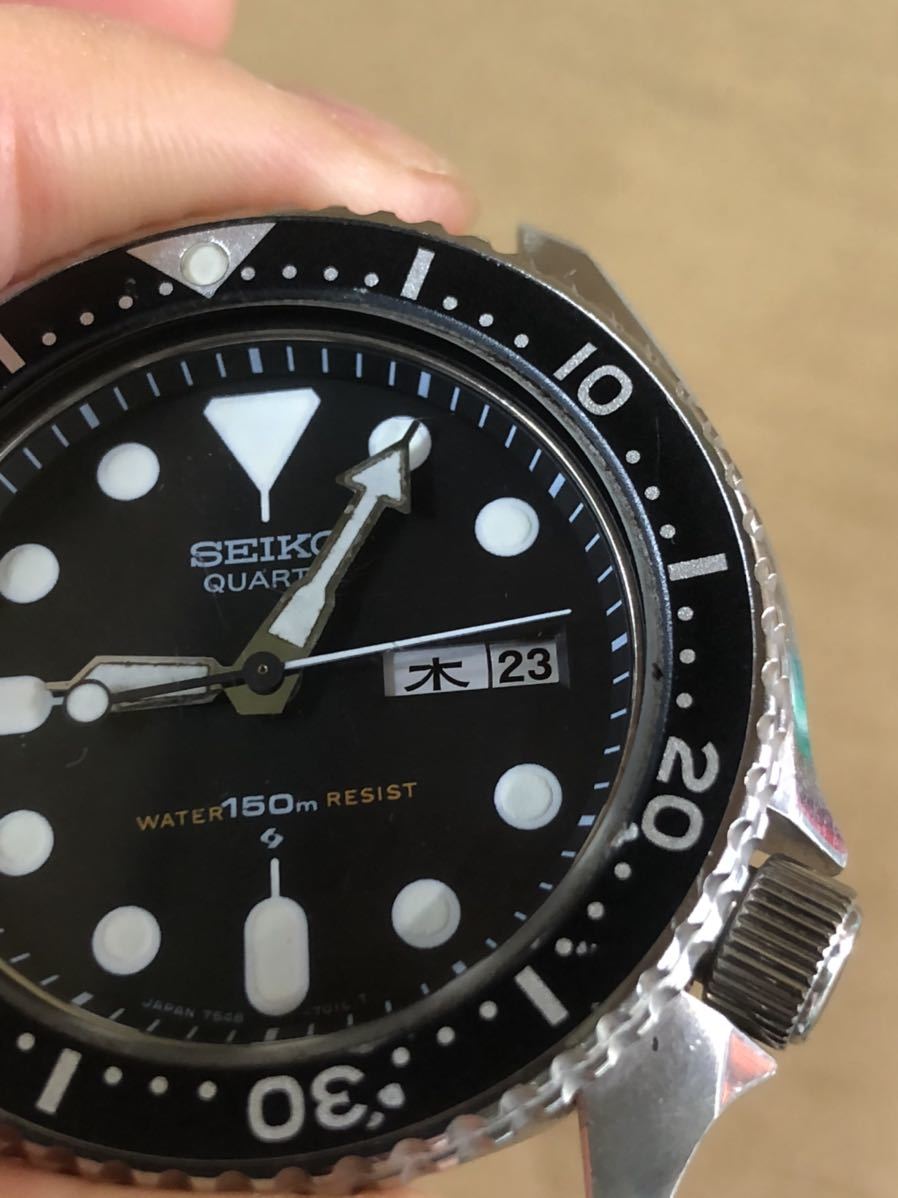 SEIKO セイコー WATER 150m RESIST 7548-7000 腕時計 ジャンク 【公式