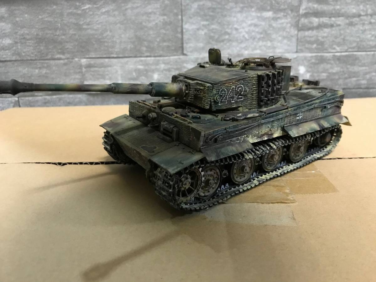 1⁄35 ドイツ重戦車 タミヤ タイガーI 後期生産型 - ミリタリー