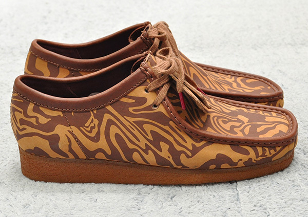 限定！新品同様 ウータンクランxクラークス WU-TANG×Clarks「Wallabee 