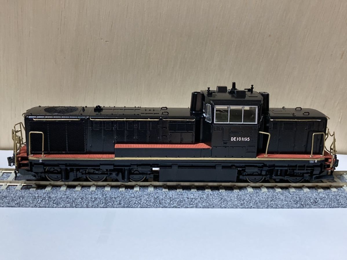 KATO DE10 九州色(1195号機・現行仕様) 1/80 HOゲージ 加工品 DE10 0