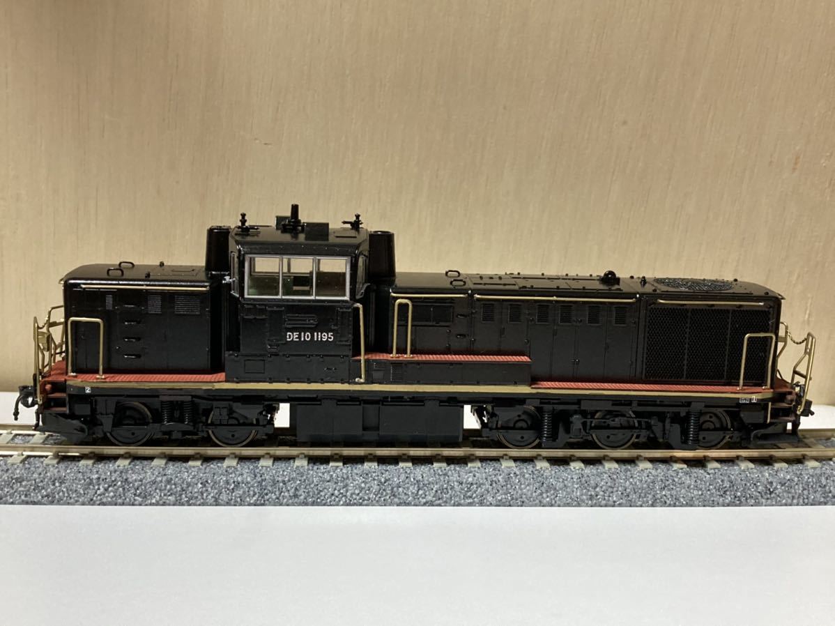 KATO DE10 1195号機 HOゲージ KATO DE10 九州色(1195号機・現行仕様) 1/80 HOゲージ 加工品 おもちゃ