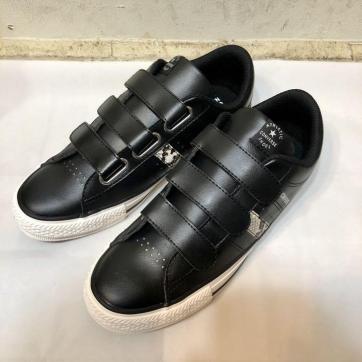 ★☆CONVERSE コンバース ローカット ベルクロスニーカー ブラック 26.5☆★