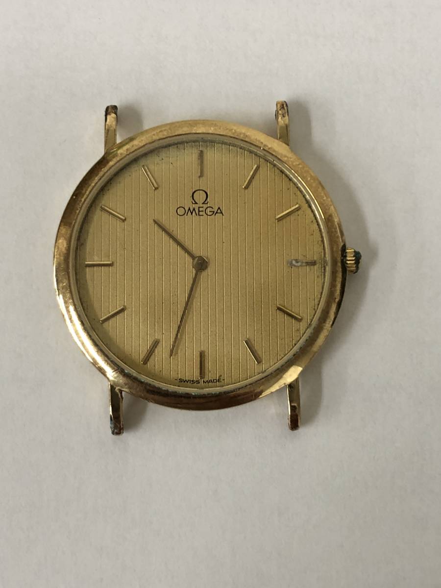 ☆不動 OMEGA オメガ DE VILLE デビル クォーツ ジャンク品！ オメガ