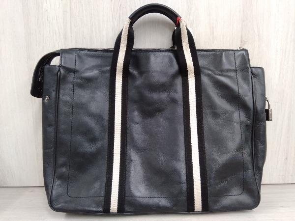 トレインスポッティング トートバッグ BALLY レザー ブラック バリー