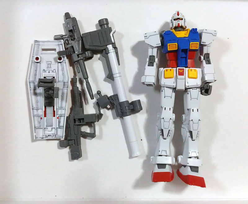 バンダイ 1/144 HG ガンダム オリジン版 1/144 ガンダム リニューアル 