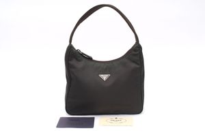 訳あり極美品【PRADAプラダ】ナイロン ハンドバッグ 殺し