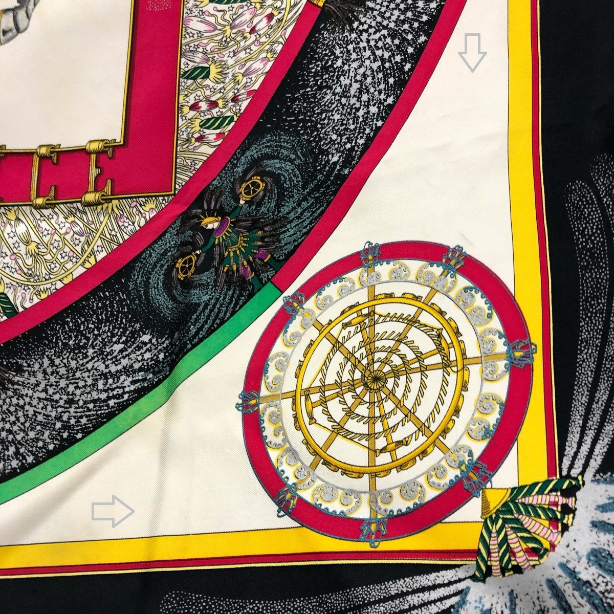 エルメス HERMES 150周年記念 カレ 90 FEUX D'ARTIFICE 技巧の火 花火