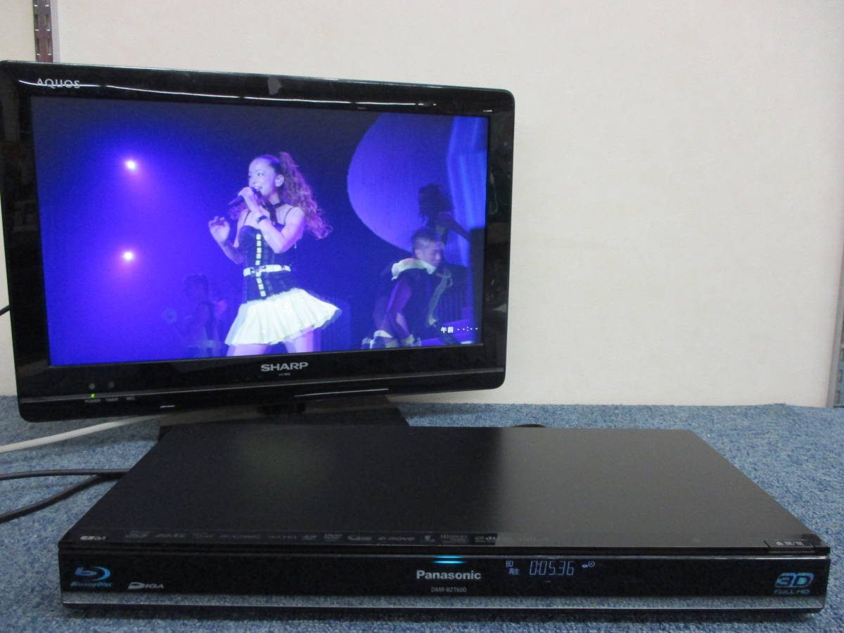 Panasonic DIGA DMR-BZT600 2011年製 上位機 Panasonic DIGA 【 DMR