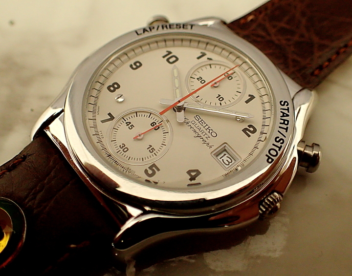 USED 逆輸入 4T53 SEIKO セイコークロノグラフ SKS519P1 セイコー 