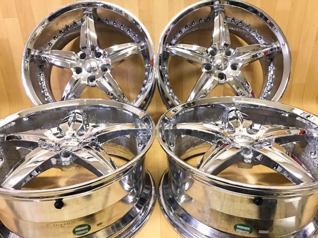 長野発！希少、深リム！FOOSE 2本20×8.5 J 2本19×