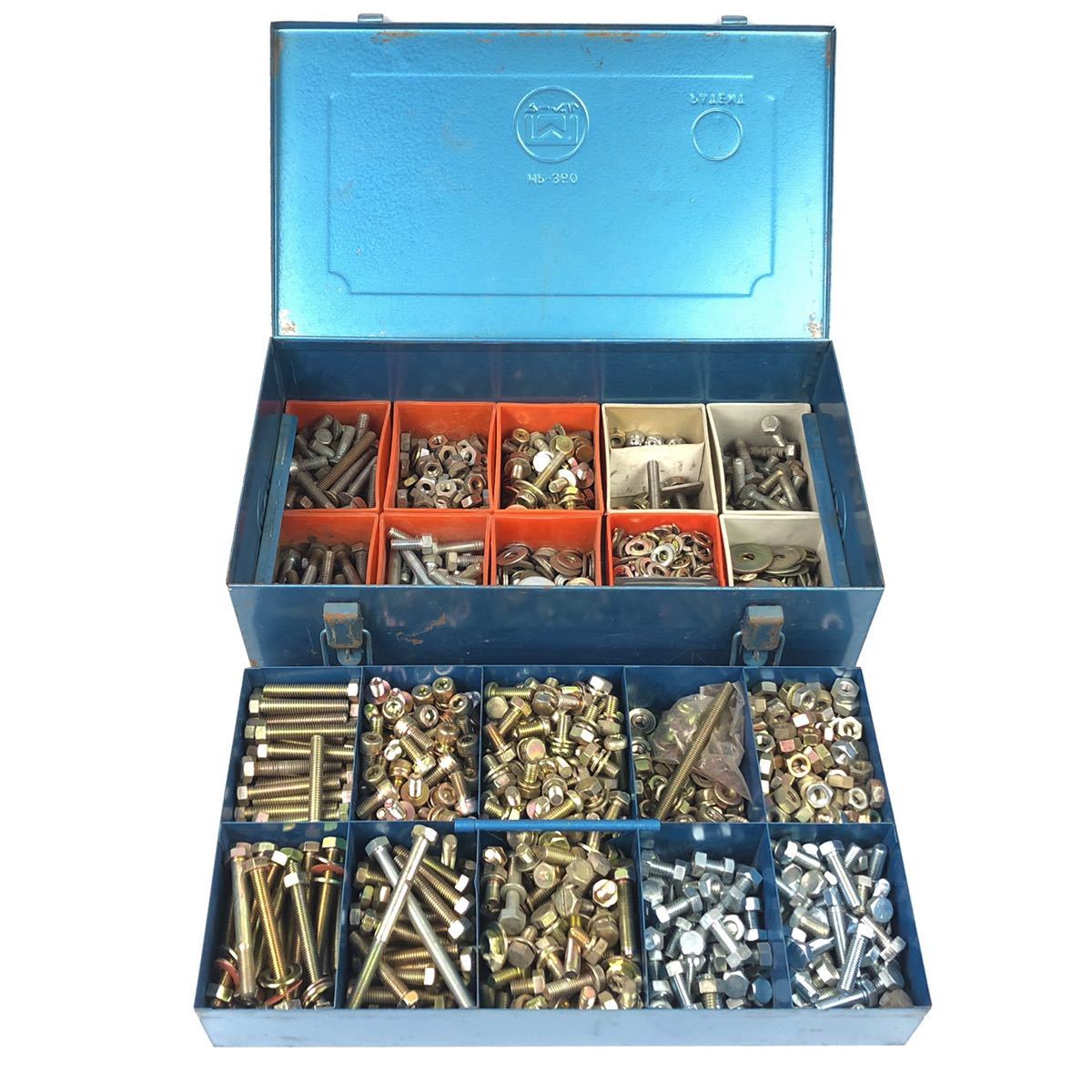 100%新品，品質保証 1円 /大量まとめ 総重量約17kg ボルト 8mm M8 5/16インチ ナット ワッシャー セット ケース売り 兵庫県姫路市発 F4(金属)｜売買されたオークション情報、yahooの商品情報をアーカイブ公開 - オーク 金属