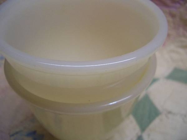 ファイヤーキング!アイボリーカスタードカップ２個最初期刻印_2