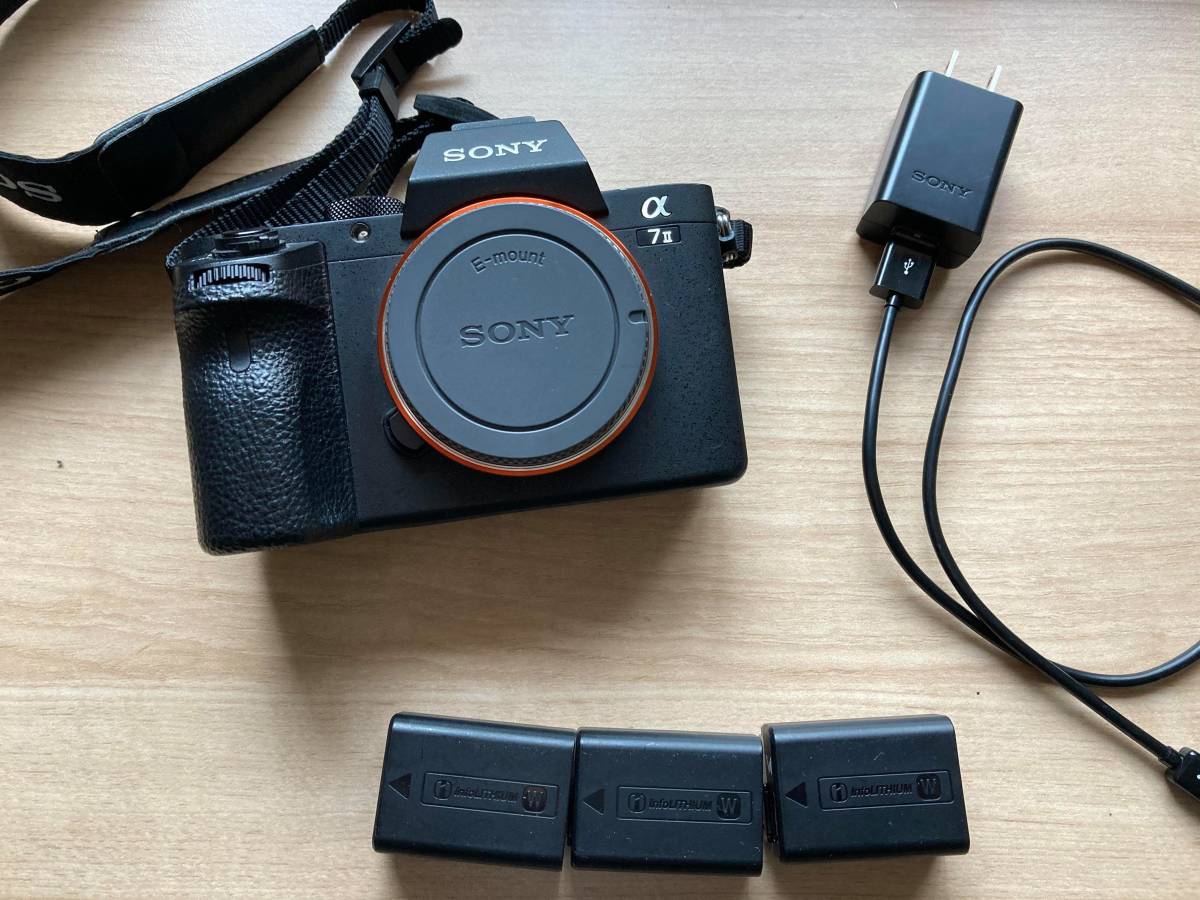 ソニー α7II ボディ ILCE-7M2 本体 バッテリーセット ソニー α7II ボディ ILCE-7M2 本体 バッテリーセット