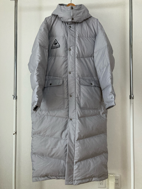大人気，100%新品 ビッグサイズ lecoqsportif ルコック デサント社 フード付き ロング丈 ダウン ベンチコート XO スポーツ観戦(コート)｜売買されたオークション情報、yahooの商品情報をアーカイブ公開 - オークフ コート