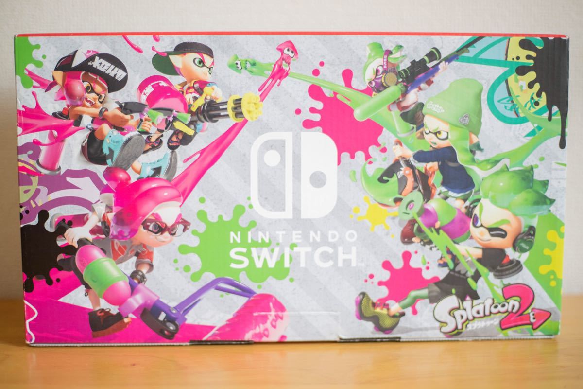 Nintendo Switch本体＋スプラトゥーン2セット&ジョイコン&充電グリップ