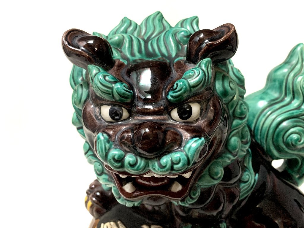 超安いオンライン 【芝】九谷・八幡窯・須栄義・大きめな九谷玉乗り