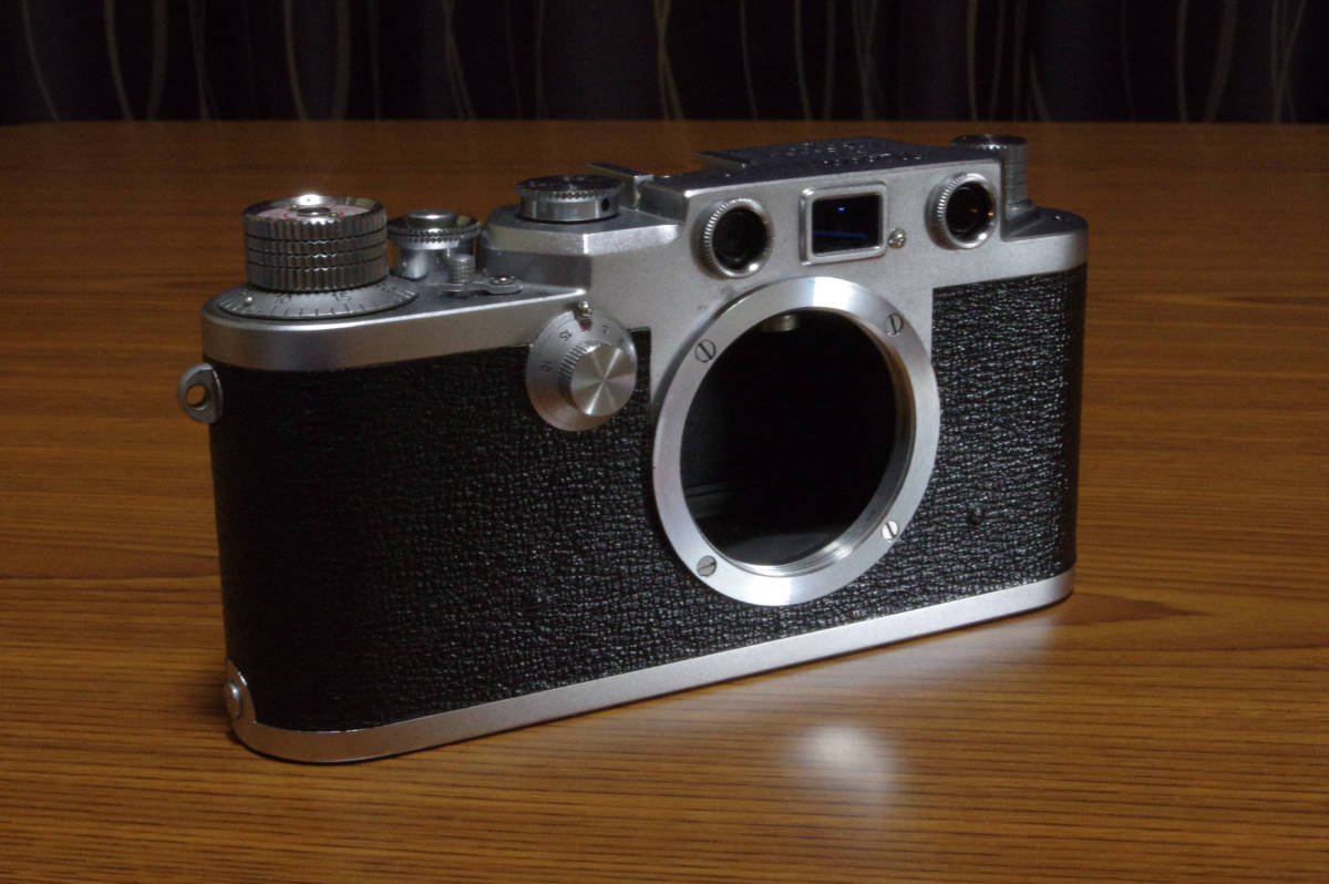 Nicca ニッカ 3F 後期 黒 ブラック ボディ レンジファインダー 3-F ニッカ Nicca レンジファインダー ボディ 3F 後期 黒 ブラック