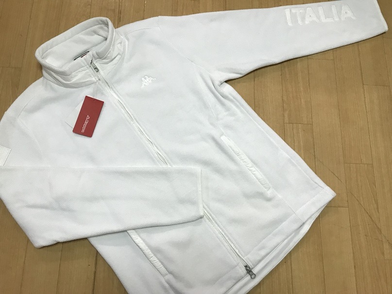 Kappa カッパ 軽量 長袖 メンズ ハイネック 冬 秋 保温 ロゴ フリース ブランド M 裏フリース karlas FASHION