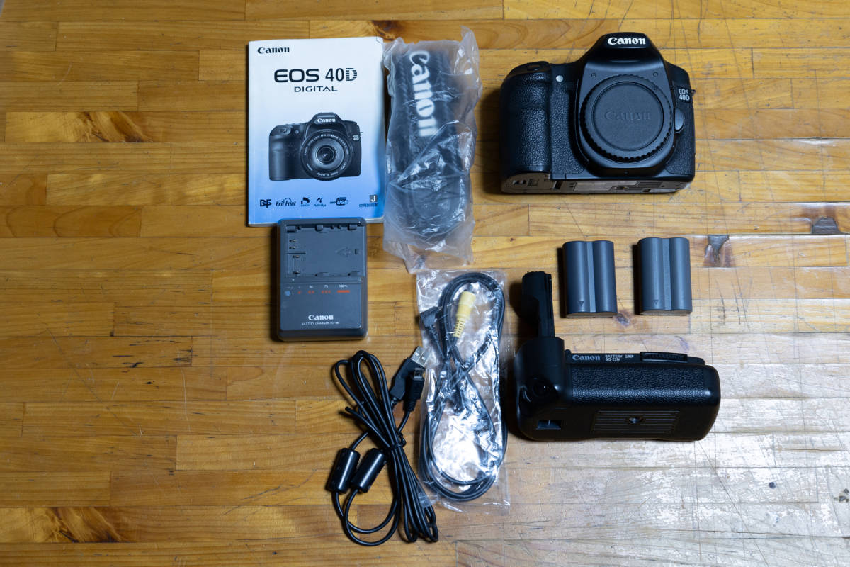 値下げ交渉可 Canon EOS 40D 超美品 側面カバー割れなし オンラインストア販促品 canon EOS 40D おまけ付